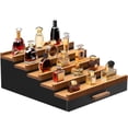 thumbnail image 1 of Organizador de colonia Zalida de madera de 5 niveles con 2 compartimentos ocultos, 1 of 7
