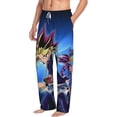 thumbnail image 2 of Game Yu-Gi-Oh Men's Pajama Pants With Pockets Fashion Cozy Daily Lounge Sleep Pants Sleepwear X-Large, 2 of 8