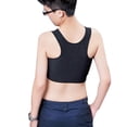 thumbnail image 3 of Yuemengxuan Women's Chest Binder Vest Slim Flat Compression Bust Top ,Cami Side Breasted Crop Vest, 3 of 4