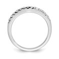thumbnail image 4 of Auriga 14K White Gold Lab Grown Diamond Set of 2 Band for Women Size 7 (0.63ct, Color- D-E, Clarity- VS/SI), 4 of 6