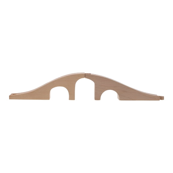 BESTSKY Train Scene Track 1pc Wood Trains Bridge Toy Railway Expansion Accessories for Kids Children