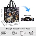 thumbnail image 2 of Mobile Suit Gundam Portable Lunch Bag, Insulated Lunch Box Reusable Lunch Totes Bag for Camping Hiking Travel Picnic, 2 of 8