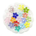 thumbnail image 2 of 6 piezas de miniadornos de flores de cristal con forma irregular, bonitos adornos para fiestas de bodas y Navidad, accesorios colgantes de joyería para niñas, 2 of 5