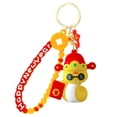 thumbnail image 4 of Snake Keychain Year Gift China Snake Doll Cute Pendant, metal snake keychain, snake pendant gift, 2025 Year Of The Snake charm, snake figure decor, snake-themed jewelry, snake charm, 4 of 8