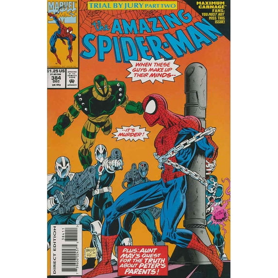 Amazing Spider-Man, The #384 VF ; Marvel Comic Book