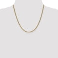 thumbnail image 4 of 14K Yellow Gold Anchor Chain Styles Necklace 20 inch 3.2 mm Semi-Solid with Lobster Clasp, 4 of 4