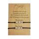 thumbnail image 1 of Fiudx Pulsera de La Amistad, Elegante Joya para Parejas, Elegante Diseño de Cordón, Piedra Preciosa de Cornalina Natural, Accesorio de Sanación Espiritual, Regalo Perfecto para Aniversarios, Viajes y, 1 of 2