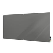 Ghent HMYSN48SK Harmony Glass Whiteboard with Square Corners, 4 x 8 ft. - Smoke