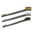 thumbnail image 6 of 3pcs Rust Removal Wire Brush Set Brass Nylon Cleaning Brush Polishing Detail Rust Brush, 6 of 9