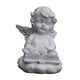 thumbnail image 2 of Figura de ángel de resina retro con hada para decoración de escritorio de Navidad Arrodillado de la escritura, 2 of 9