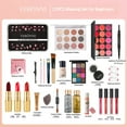 thumbnail image 2 of VERONNI 21PCS Makeup Set for Beginners Cosmetic Set for Students with Makeup Bag Eyeshadow Palette Lipstick Palette Liquid Foundation Makeup Brushes Eyebrow Gel Contour Stick, 2 of 2