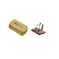 thumbnail image 4 of Elegante Organizador Y Dispensador De Papel De Seda Para Baño, Cocina, Oficina, Hogar, Restaurante, Con Base De Madera Y Soporte Para Servilleteros., 4 of 7