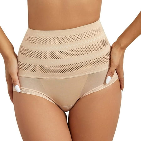 MITCOWBOY Womens Underwear For Women High Waist Cincher Shaping Underwear Body Shaper Girdle Panty Womens Sexy Underwear Seamless Underwear For Women Beige XL Clearance
