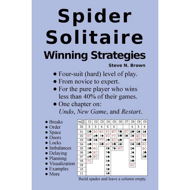 Spider Solitaire Winning Strategies