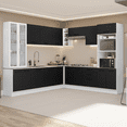 thumbnail image 2 of Cocina Integral Completa Armario de Vidrio Madesa Agata BN 1, 2 of 5