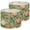 Color 1, variant on Linen Drum Lamp Shades Brown White Cow Print Soft Blurred Edges 13" x 13" x 10" Lampshade for Table Lamps Floor Lamps Lamp Shade Replacement Easy Assembly Required