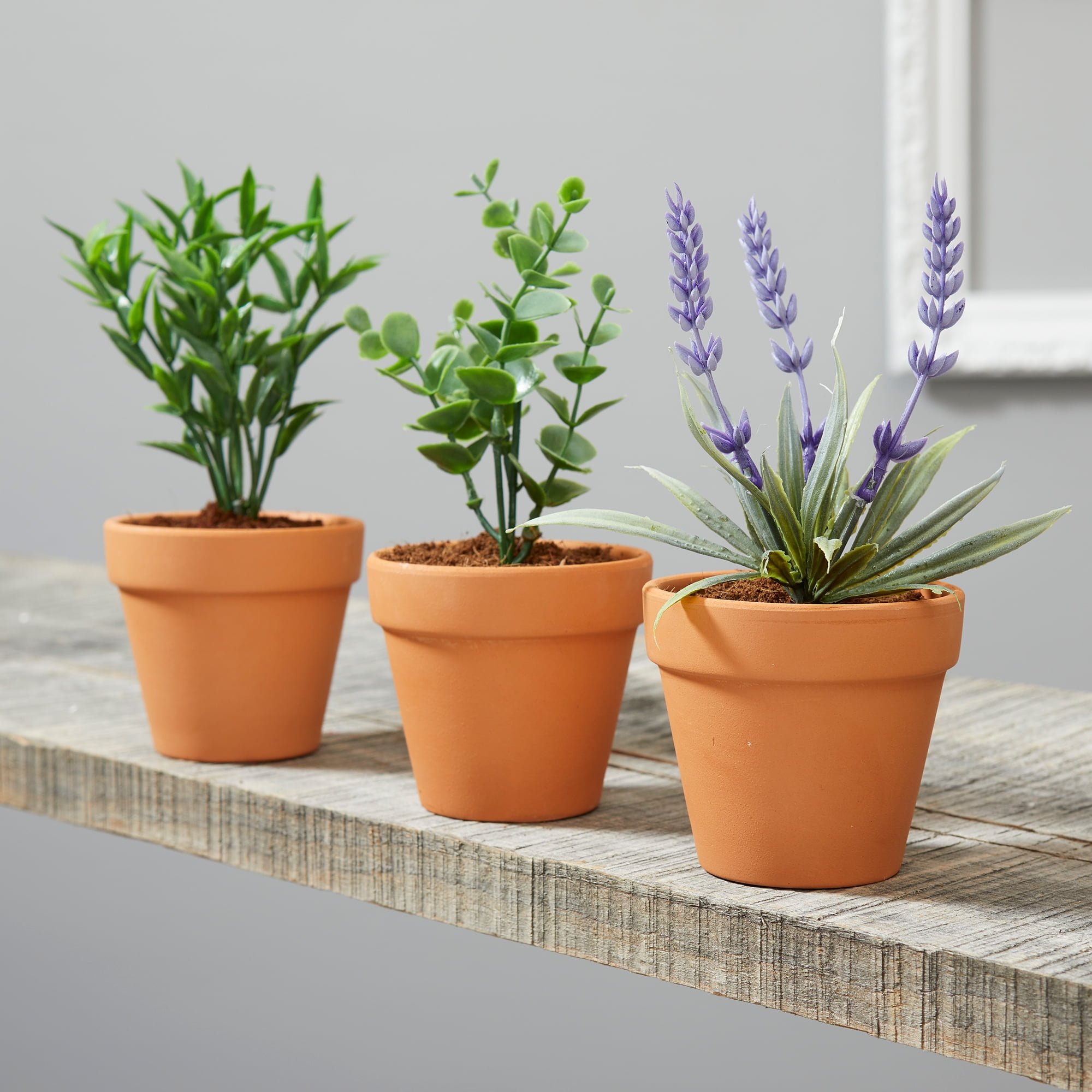 Mainstays Artificial Herb Pick 6.25 inch x 7.25 inch Lavender