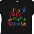 thumbnail image 4 of Inktastic Mimi and Poppop Love Me Boys or Girls Toddler T-Shirt, 4 of 5