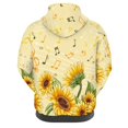 thumbnail image 3 of SCRAWLGOD Music Sunflower Women Hoodies Pullover Trendy Fall Outfits for Women Picnic Long Sleeve Hoodie Women Trendy Comfortable Womens Hooded Sweatshirt Size XS, 3 of 6