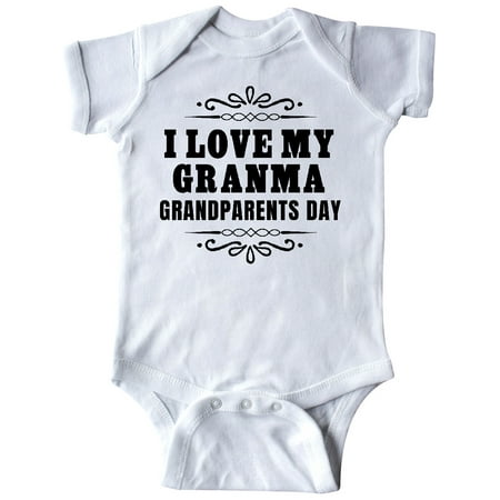 

Inktastic Grandparents Day I Love My Granma Gift Baby Boy or Baby Girl Bodysuit