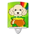thumbnail image 1 of Carolines Treasures BB2002CNL Buff Poodle St. Patricks Day Ceramic Night Light, 1 of 1