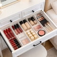 thumbnail image 4 of TIELUTT Ompartments Expandable Drawer Storage with Removable Dividers Suitable for Makeup Kitchen and Drying Rack Stand Dish Towels Hangers Plate Storage Rack Japanese Bathroom Gadgets Kitchen Dish R, 4 of 4
