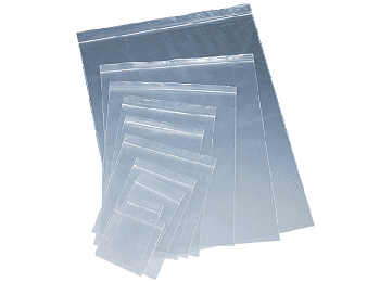 BNY Corner 2 Mil 5x10 Office Storage Reusable Clear Ziplock Poly Bag 5 x 10-100 Counts 