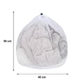 AFACUHX Laundry Net Wash Laundry Mesh Bag with Drawstring Reusable ...