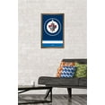 thumbnail image 2 of NHL Winnipeg Jets - Logo 21 Wall Poster, 14.725" x 22.375", Framed, 2 of 3