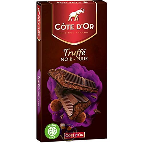 Côte d'Or Truffé Noir Dark Chocolate with Truffle Filling