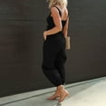 thumbnail image 4 of Kmdttou Up to 50% off! Women's Fashion Solid Color Casual Suspender Jumpsuit on Clearance!, 4 of 8