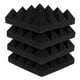 thumbnail image 2 of 4 Pcs Panel de Espuma Acústica de Insonorizada Tablero para de Música Conjunto de Recolección Negro, 2 of 9