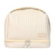thumbnail image 2 of Organizadores de armario y almacenamiento, bolsa de maquillaje impermeable para tartas, bolsa de viaje para artículos de tocador separados, bolsa de almacenamiento de cosméticos de cuero sintético, bo, 2 of 6