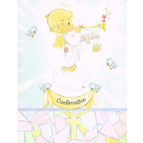 Precious Moments Printed Invitation Cards Confirmation 8 Count