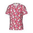 thumbnail image 3 of Rocae French Bulldog for Men's Moisture-Wicking Crew Tee - T-Shirt for Sports, Outdoor Activities, and Casual WearSmall, 3 of 9