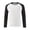28# White, variant on Men's 3/4 Sleeve Shirts Crew Neck Baseball T Shirts Casual Moisture Wicking Athletic Raglan Tops Black S