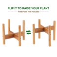 thumbnail image 4 of Bewildely Soporte de planta simple Soporte de maceta firme Exhibición de plantas en macetas para interiores y exteriores Decoración del hogar No.1 Bewildely HA025414-01, 4 of 6
