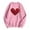 Pink, variant on Oversized Valentine's Day Sweatshirts for Women Love Heart Shirts Print Long Sleeve Casual Crew Neck Lightweight Outfits Fall 2026