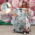 thumbnail image 4 of Pioneer Flower Floral Print Pattern Luggage Cover Fashion Suitcase Cover Baggage Covers Fit 25-28 Inch Luggage (Go Travel), 4 of 5