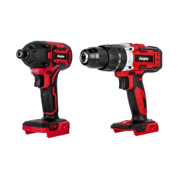 Rotomartillo + Destornillador Inalámbrico Energizer Color Rojo
