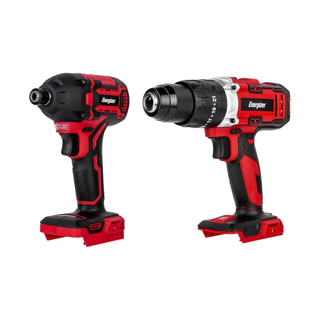 Rotomartillo + Destornillador Inalámbrico Energizer Color Rojo