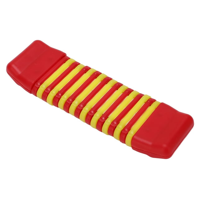 Sound Percussion Instrument, Hand Eye Coordination Visual Develop PVC Plastic Castanets Toy For Preschool Education For Toddlers Red,Green,Blue