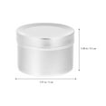 thumbnail image 4 of 6Pcs Aluminum Tin Cans Refillable Round Shaped Jar Containers, 4 of 8