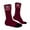 A-Brick Red94, variant on Unisex Valentine’s Day Socks Letter Print Crew Hosiery Celebrate Anniversary Couple Socks