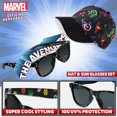 thumbnail image 3 of Set de gorra de béisbol y gafas de sol Marvel Spiderman para niños UV400, 3 of 6