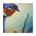 thumbnail image 2 of "Bluebird in Bloom" - Canvas, 2 of 25