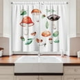 thumbnail image 2 of Ambesonne Autumn Kitchen Curtains, Fall Season Mushroom, 55"x39", Multicolor, 2 of 3