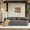 Gray, variant on [NEW] 86" Chenille Boneless Couch with Pillows - Upholstered Curved Cloud Sofa, High-Density Foam, No Assembly Required, 3-Seater Luxury Modern Compressed Sofa for Living Room & Apartment