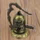 thumbnail image 2 of Campana de dragón Vintage, campana de bloqueo de dragón de bronce tallado pequeño, adorno de Feng Shui chino, artesanías coleccionables BANYUO  Hogar, 2 of 5