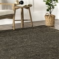 thumbnail image 2 of nuLOOM Elfriede Jute Blend Charcoal 7' 6" x 9' 6" Farmhouse Area Rug, 2 of 9